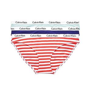 Calvin Klein 3 PACK - dámske nohavičky Bikini QD3588E-W5N XS vyobraziť