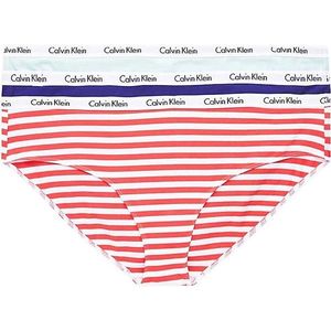 Calvin Klein 3 PACK - dámske nohavičky Bikini PLUS SIZE QD3801E-W5N XL vyobraziť