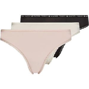 Tommy Hilfiger 3 PACK - dámske nohavičky Bikini UW0UW02825-0R8 XS vyobraziť