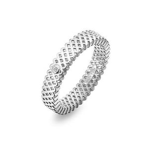 Hot Diamonds Luxusný strieborný prsteň s diamantom Quest Filigree DR222 51 mm vyobraziť