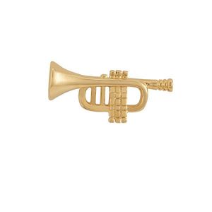 Troli Originálne pozlátená brošňa Trumpeta KS-205 vyobraziť