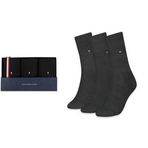Tommy Hilfiger 3 PACK - dámske ponožky 701210532 Black 35-38 vyobraziť