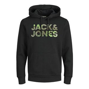 Jack&Jones Pánska mikina Regular Fit JJSOLDIER 12189147 Black S vyobraziť