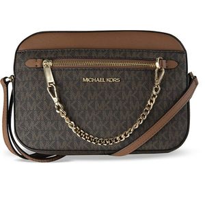 Michael Kors Dámska crossbody kabelka Jet Set 35S1GTTC9B Brown vyobraziť