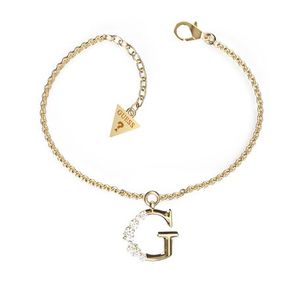 Guess Pôvabný pozlátený náramok s kryštálmi Pure Light JUBB01116JWYGS-S vyobraziť