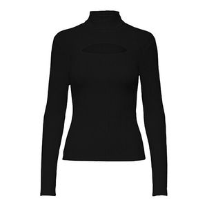 ONLY Dámske tričko ONLNELLA Regular Fit 15249064 Black XS vyobraziť