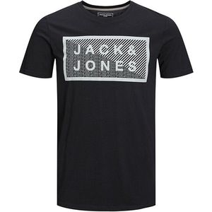 Jack&Jones Pánske tričko JCOSHAWN Regular Fit 12185035 Black XXL vyobraziť