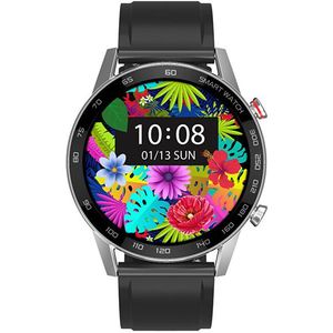 Wotchi Smartwatch WO95SBS - Silver+Black Silicon vyobraziť