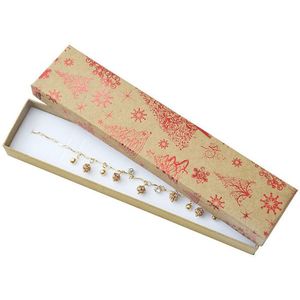 JK Box Vianočná darčeková papierová krabička KX-9 / A7 vyobraziť