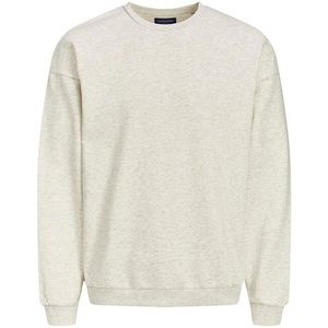 Jack&Jones Pánska mikina JORBRINK Loose Fit 12186363 White Melange M vyobraziť