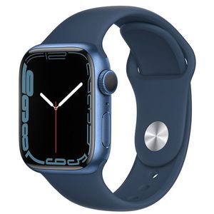 Apple Apple Watch Series 7 GPS 41mm Blue, Abyss Blue Sport vyobraziť