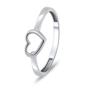 Brilio Silver Romantický dámsky prsteň zo striebra RI003W 50 mm vyobraziť