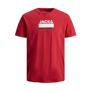 Jack&Jones Pánske tričko JCODELFIELD Regular Fit 12198089 Ribbon Red S vyobraziť