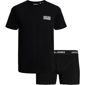 Jack&Jones PACK - tričko a boxerky JACSUSTAINABLE 12180190 Black S vyobraziť