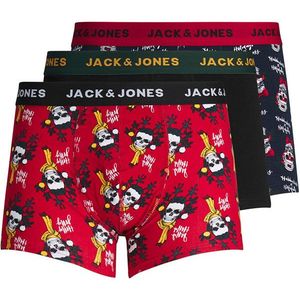 Jack&Jones 3 PACK - pánske boxerky JACJOUL 12198240 Scarlet Sage S vyobraziť