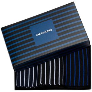 Jack&Jones 3 PACK - pánske ponožky JACBRUCE 12197559 Navy Blazer vyobraziť
