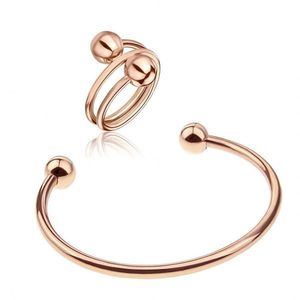 Emily Westwood Pôvabná sada bronzových šperkov WS099R (prsteň, náramok) vyobraziť