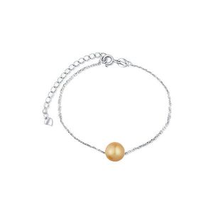 JwL Luxury Pearls Strieborný náramok so zlatou perlou z južného Pacifiku JL0728 vyobraziť