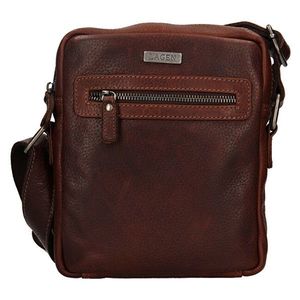 Lagen Pánska kožená crossbody taška blc/4428/21/a cognac vyobraziť