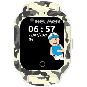 Helmer Chytré dotykové hodinky s GPS lokátorem a fotoaparátem - LK 710 4G šedé vyobraziť