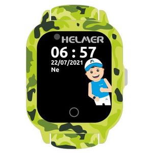 Helmer Chytré dotykové hodinky s GPS lokátorem a fotoaparátem - LK 710 4G zelené vyobraziť