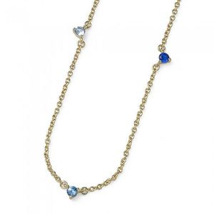 Oliver Weber Pôvabný pozlátený náhrdelník so zirkónmi 12221G vyobraziť