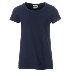 James & Nicholson Klasické dievčenské tričko z biobavlny 8007G - Tmavě modrá | XXL vyobraziť