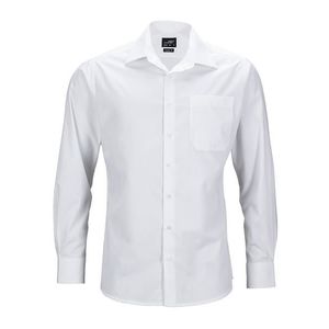 James & Nicholson Pánska košeľa s dlhým rukávom JN642 - Bílá | L vyobraziť