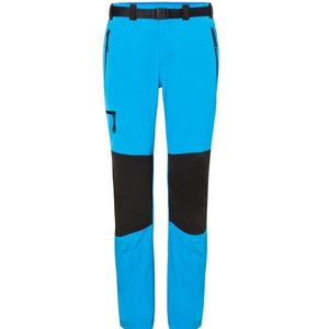 James & Nicholson Pánske trekingové nohavice JN1206 - Jasně modrá / tmavě modrá | XXL vyobraziť