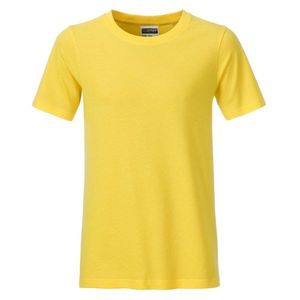 James & Nicholson Klasické chlapčenské tričko z biobavlny 8008B - Žlutá | XS vyobraziť