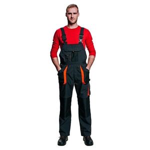 Cerva Zimné pracovné nohavice s náprsenkou EMERTON - Černá | 60 vyobraziť