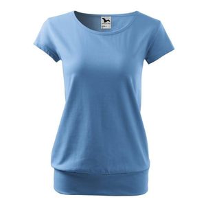 Adler (MALFINI) Dámske tričko City - Nebesky modrá | XS vyobraziť