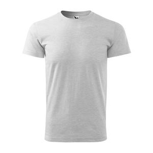 Adler (MALFINI) Pánske tričko Basic - Světle šedý melír | L vyobraziť