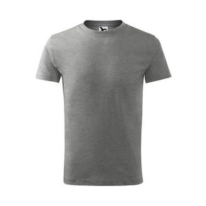 Adler (MALFINI) Detské tričko Basic - Tmavě šedý melír | 122 cm (6 let) vyobraziť