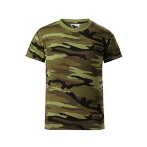 Adler (MALFINI) Detské maskáčové tričko Camouflage - Maskáčová zelená | 110 cm (4 roky) vyobraziť