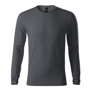 Adler (MALFINI) Pánske tričko s dlhým rukávom Brave - Světlá antracitová | M vyobraziť