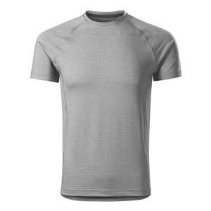 Adler (MALFINI) Pánske tričko Destiny - Tmavě šedý melír | S vyobraziť