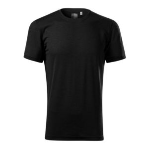 Adler (MALFINI) Pánske tričko Merino Rise - Černá | S vyobraziť