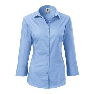 Adler (MALFINI) Dámska košeľa s trojštvrťovým rukávom Style - Nebesky modrá | XXL vyobraziť