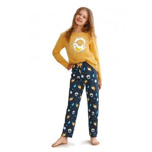 Dievčenské pyžamo 2647 Sarah yellow vyobraziť