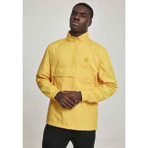 Pánska bunda Urban Classics Hidden Hood Pull Over yellow Veľkosť: S, Pohlavie: pánske vyobraziť