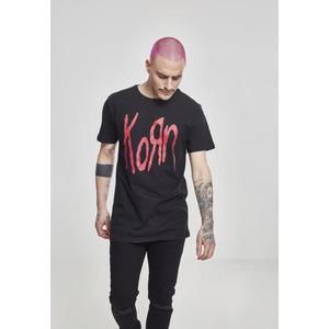 MERCHCODE Pánske tričko Korn Logo Tee Farba: black, Veľkosť: S vyobraziť