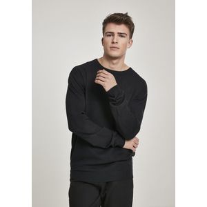 Pánsky sveter Urban Classics Longsleeve Sweater čierny Veľkosť: XL, Pohlavie: pánske vyobraziť
