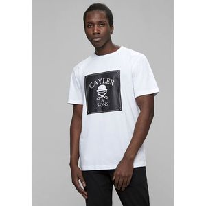 CAYLER SONS Pánske tričko C&S WL Box Tee Farba: wht/blk, Veľkosť: XL vyobraziť
