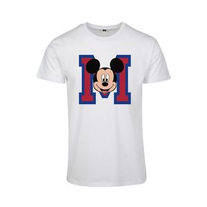 Pánske tričko MERCHCODE Mickey Mouse M Face Farba: white, Veľkosť: L vyobraziť