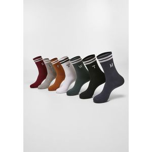 Ponožky Urban Classics College Letter 7-Pack multicolor veľkosť (EU): 39-42 vyobraziť