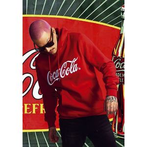Pánska mikina MERCHCODE Coca Cola Classic Farba: red, Veľkosť: XL vyobraziť