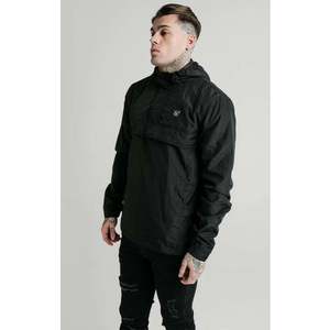 SIK SILK Pánska bunda SikSilk Energy Overhead Windbreaker Black Veľkosť: L vyobraziť