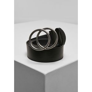 Opasok Urban Classics Ring Buckle blk/silver Veľkosť: XL vyobraziť