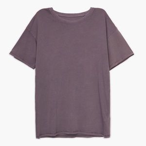 Cropp - Oversize tričko - Purpurová vyobraziť